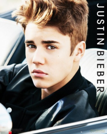 Justin Bieber Car Pin Up (Bravado) [PLAKAT]