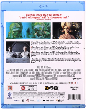 Mars Attacks (Marsjanie atakują!) [Blu-Ray]