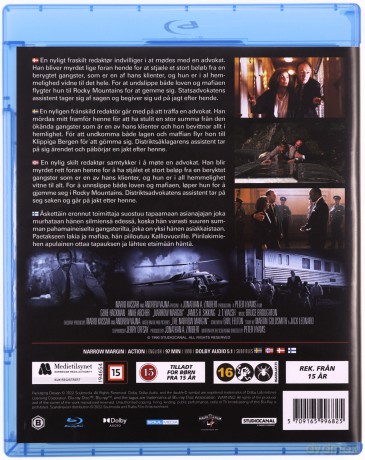 Narrow Margin (Niewygodny świadek) [Blu-Ray]