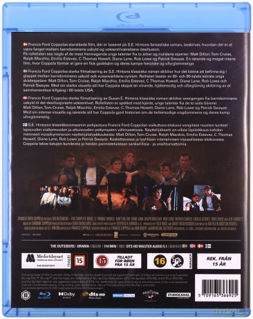 The Outsiders (Wyrzutki) [Blu-Ray]