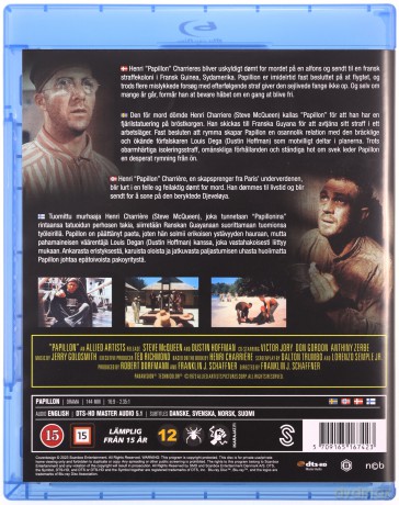 Pappillion (Motylek) [Blu-Ray]