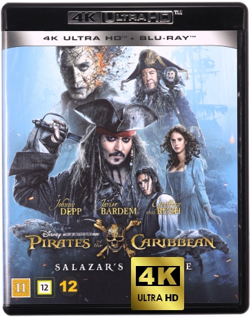 Pirates of the Caribbean: Dead Men Tell No Tales (Piraci z Karaibów: Zemsta Salazara) [Blu-Ray 4K]+[Blu-Ray]