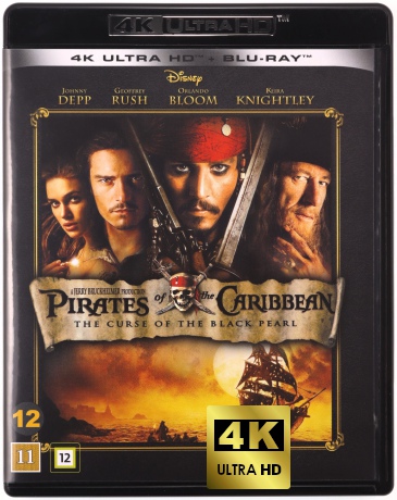 Pirates of the Caribbean: The Curse of the Black Pearl (Piraci z Karaibów: Klątwa Czarnej Perły) [Blu-Ray 4K]+[Blu-Ray]