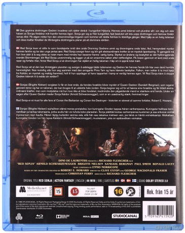 Red Sonja (Czerwona Sonja) [Blu-Ray]