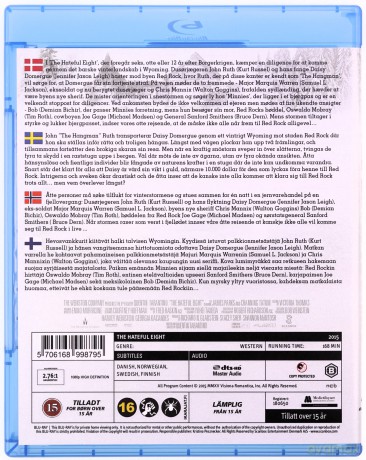 The Hateful Eight (Nienawistna ósemka) [Blu-Ray]
