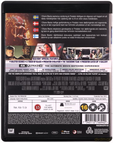 Predator [Blu-Ray 4K]+[Blu-Ray]
