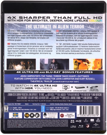 The Thing (Coś) [Blu-Ray 4K]+[Blu-Ray]