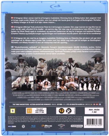 The Three Musketeers (Trzej muszkieterowie) [Blu-Ray]