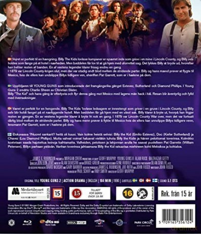 Young Guns 2 (Młode strzelby 2) [Blu-Ray]