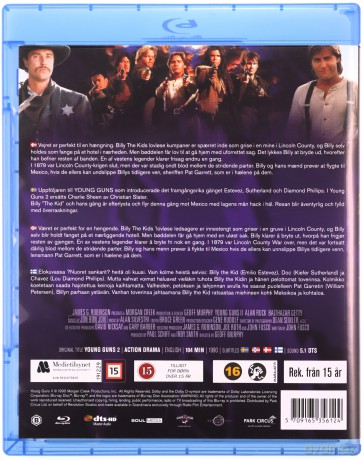 Young Guns 2 (Młode strzelby 2) [Blu-Ray]