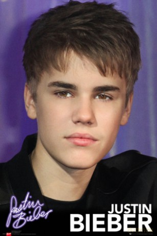 Justin Bieber Pin Up Purple [PLAKAT]