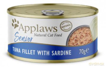 Applaws Wet Cat Food 70 g Senior tuna sardines