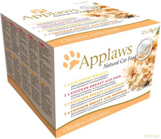 Applaws Wet Cat Food Multipack 12x70 Chicken collection
