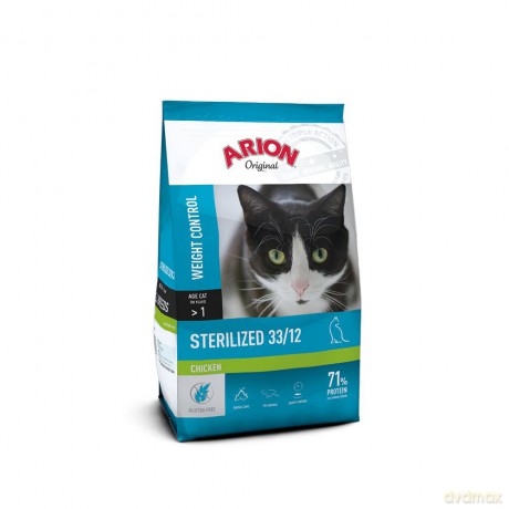Arion Cat Food Original Cat Sterilized Chicken 2 Kg