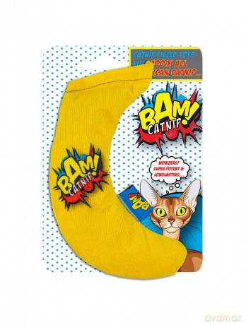 BAM! Toy with Catnip 16 cm Banana