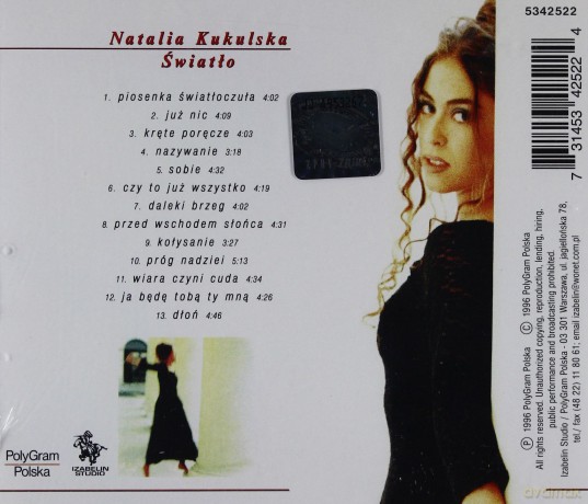 Natalia Kukulska: Światło [CD]