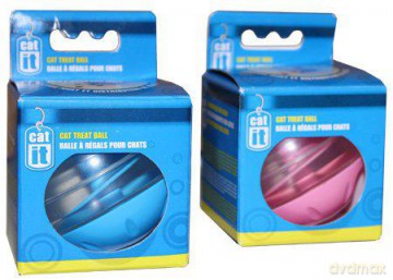 CATIT Cat Treat Ball Pink/Transparent  8Cm