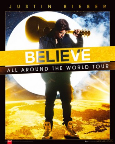 Justin Bieber World Tour [PLAKAT]