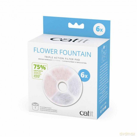 Filtr zmiękczający wodę CATIT Water Softening Filter Triple Action 6pcs