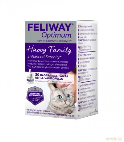 Feromony Feliway Optimum refill, 48 ml