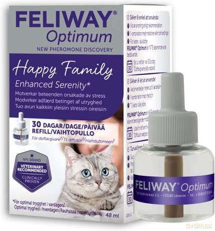 Feromony Feliway Optimum refill, 48 ml