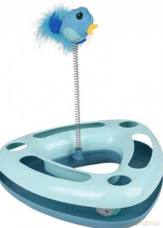 Flamingo Activity cat toy, Felicia blue