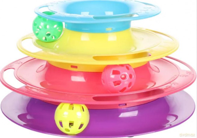 Flamingo AktivtetsCat toy, Bagera ball track tower