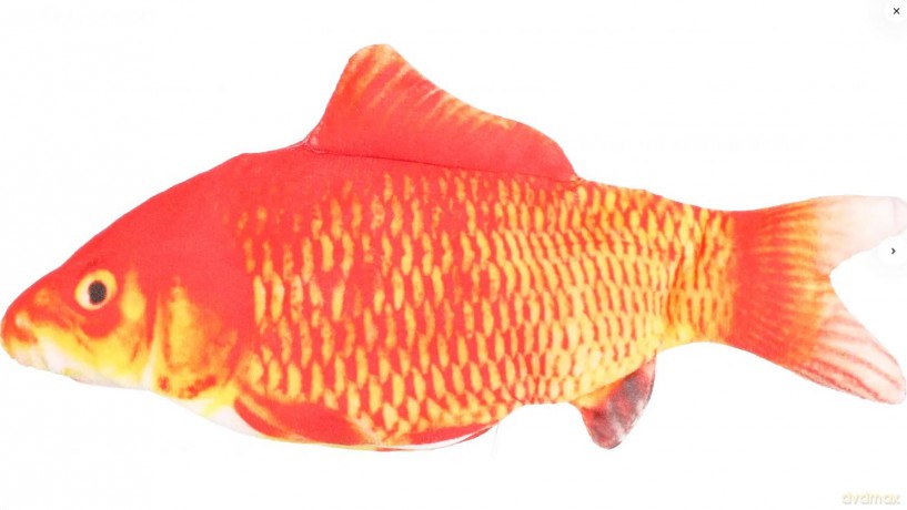 Flamingo Cat toy, Flounder electric fish, orange