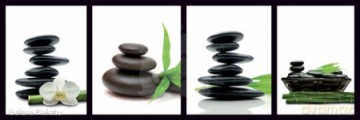 Kamienie - Zen Stones - Green [PLAKAT]