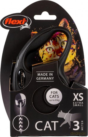 Flexi Leash New Classic Black