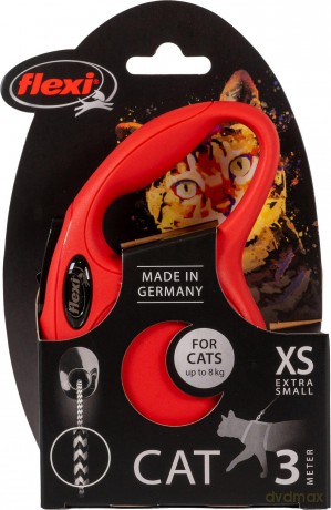 Flexi Leash New Classic Red