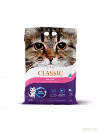 Żwirek Intersand Catlitter Extreme Classic Baby Powder 14kg