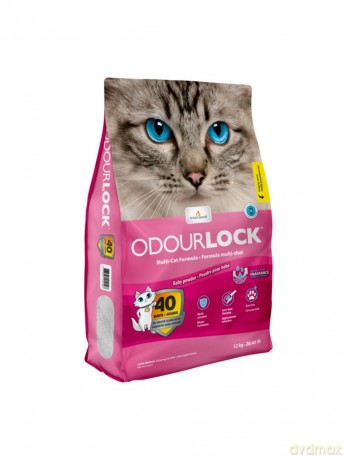 Żwirek Intersand Catlitter Odour Lock Baby Powder 12kg