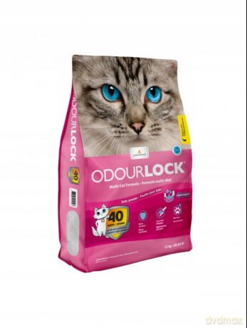 Żwirek Intersand Catlitter Odour Lock Baby Powder 12kg
