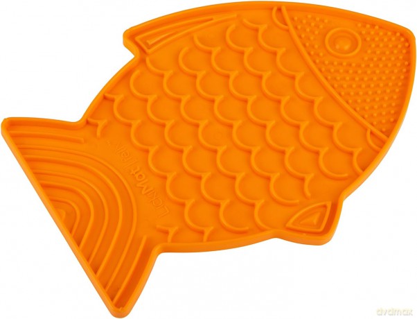LICKIMAT Cat Felix Orange 22X16Cm