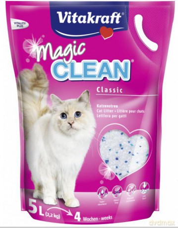 Żwirek silikonowy Vitakraft Magic Clean 5L