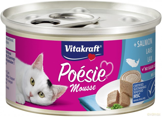 Vitakraft Posie Mousse Salmon 85gr