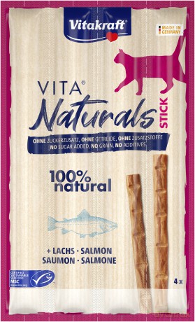 Vitakraft Vita Naturals,Stick, Salmon MSC