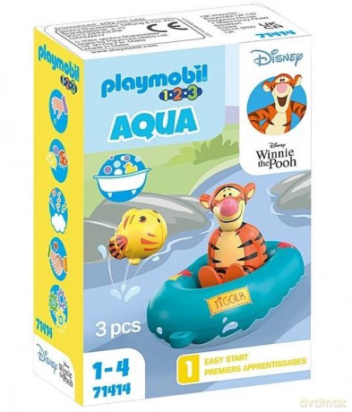 PLAYMOBIL Zestaw z figurką 1.2.3 Disney 71414 Tygrys i wycieczka