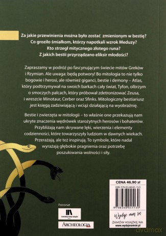 Bestie antyku. Potwory i demony w starożytnym świecie Greków i Rzymian - Anna Jankowiak [KSIĄŻKA]