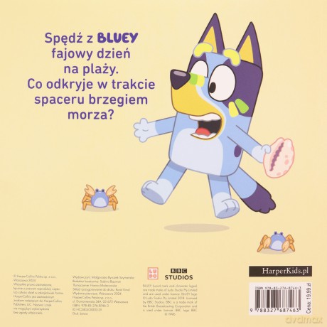 Bluey. Plaża. Moja czytanka [KSIĄŻKA]