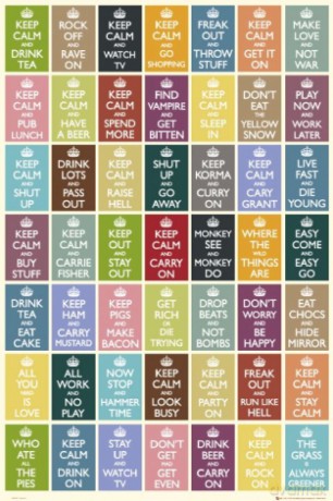Keep Calm (Compilation) [PLAKAT]