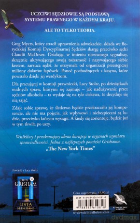 Demaskator. Lacy Stoltz (Tom 1) - John Grisham [KSIĄŻKA]