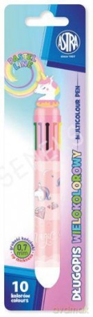 Długopis automatyczny Astrapen Pastel Line Unicorn wielokolorowy 10w1