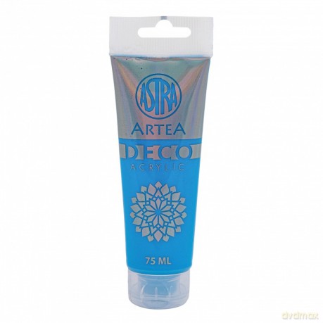 Farba akrylowa Deco Artea 75 ml tuba neonowy niebieski