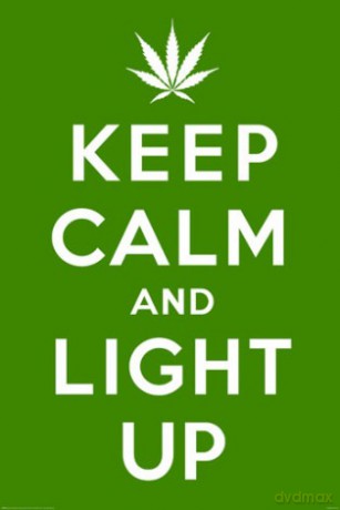 Keep Calm And Light Up [PLAKAT]