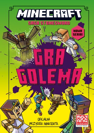 Gra golema. Saga Stonesword (Tom 5) Minecraft - Nick Eliopulos [KSIĄŻKA]