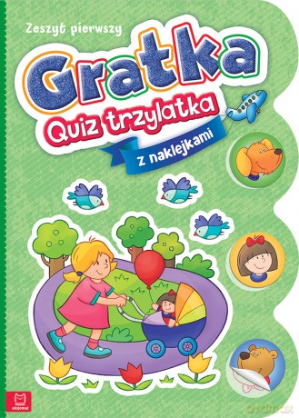 Gratka-Quiz trzylatka. Zeszyt 1 [KSIĄŻKA]