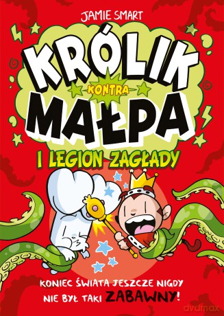 Królik kontra Małpa i legion zagłady (Tom 3) - Jamie Smart [KOMIKS]