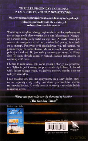 Lista sędziego. Lacy Stoltz (Tom 2) - John Grisham [KSIĄŻKA]